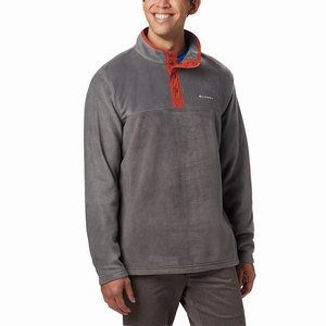 Columbia Steens Mountain™ Half Snap Skinna Pullover Herr MörkGrå (YKNPQ2057)